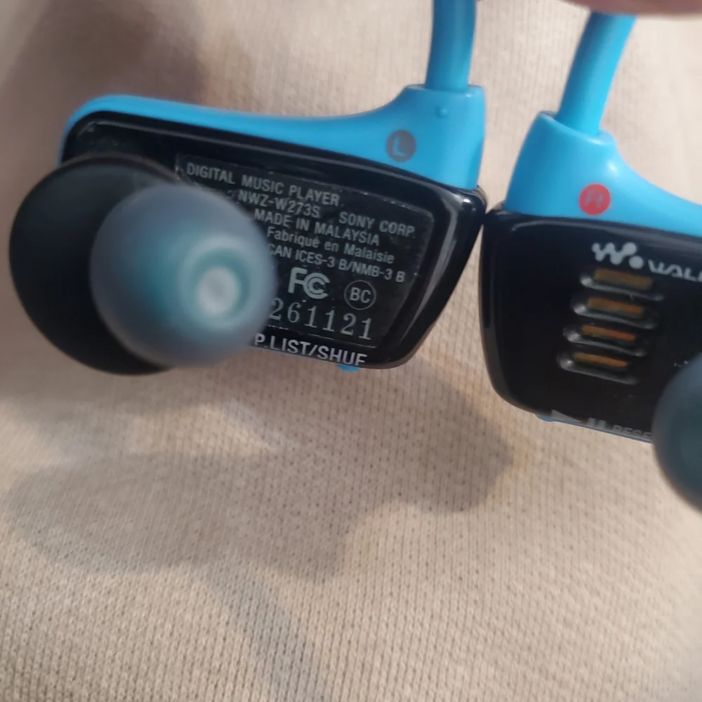 Sony Blue Wearable Walkman